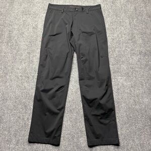 Rhone Commuter Pants Mens 31x29 Black Golf Chino Performance Stretch 100020